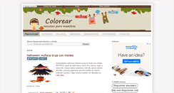 Desktop Screenshot of blogcolorear.com